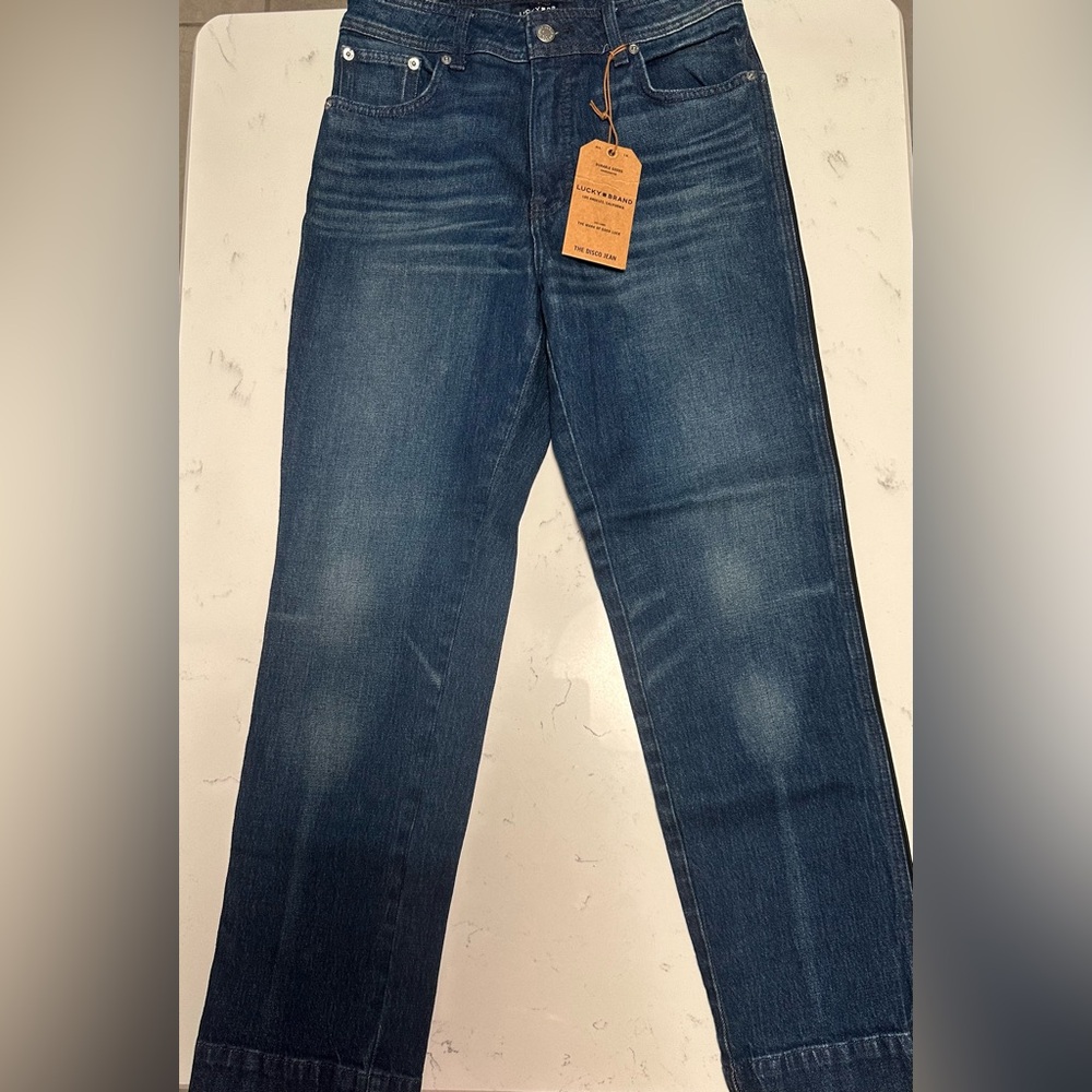 Lucky brand the disco jeans studio 40 size 6 NWT